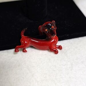 Vintage HEDY Dachshund Brooch